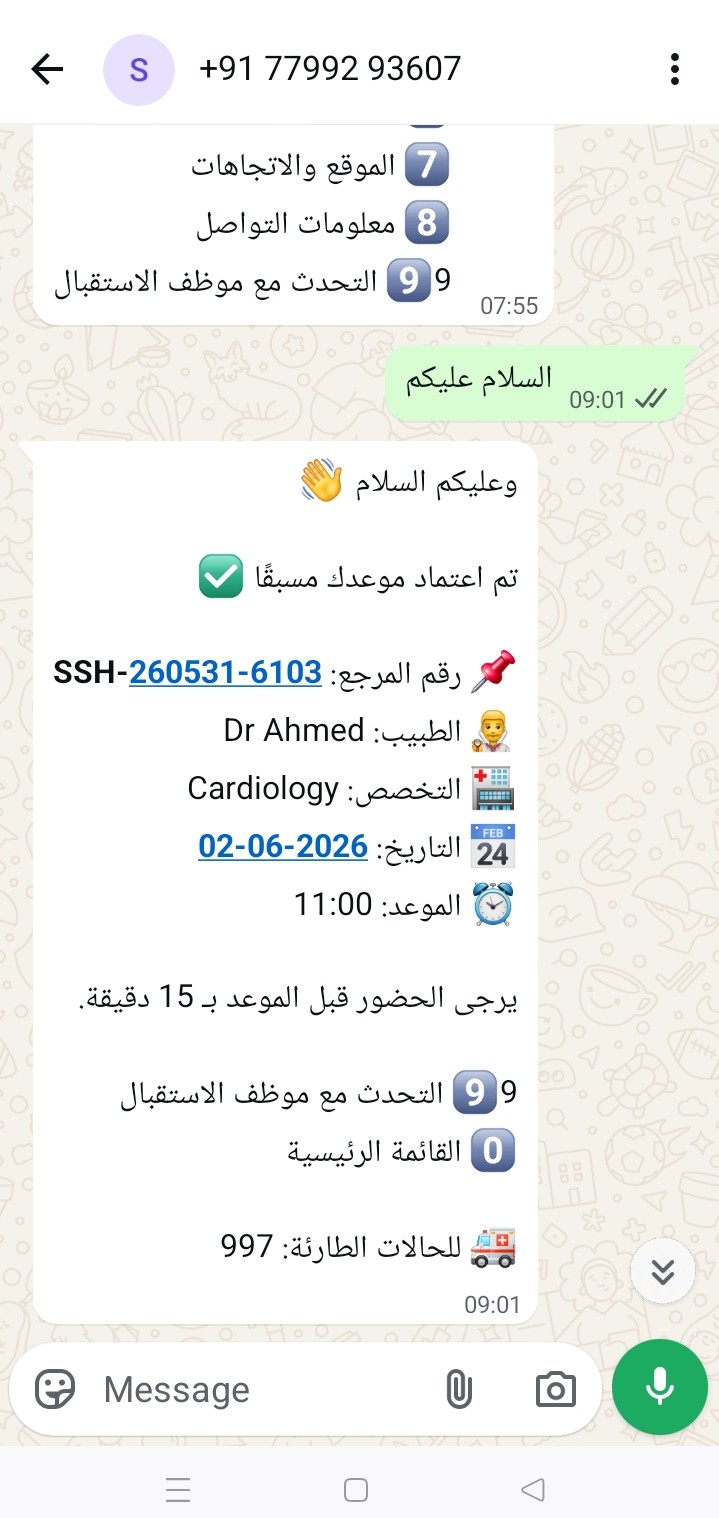 WhatsApp Arabic Flow